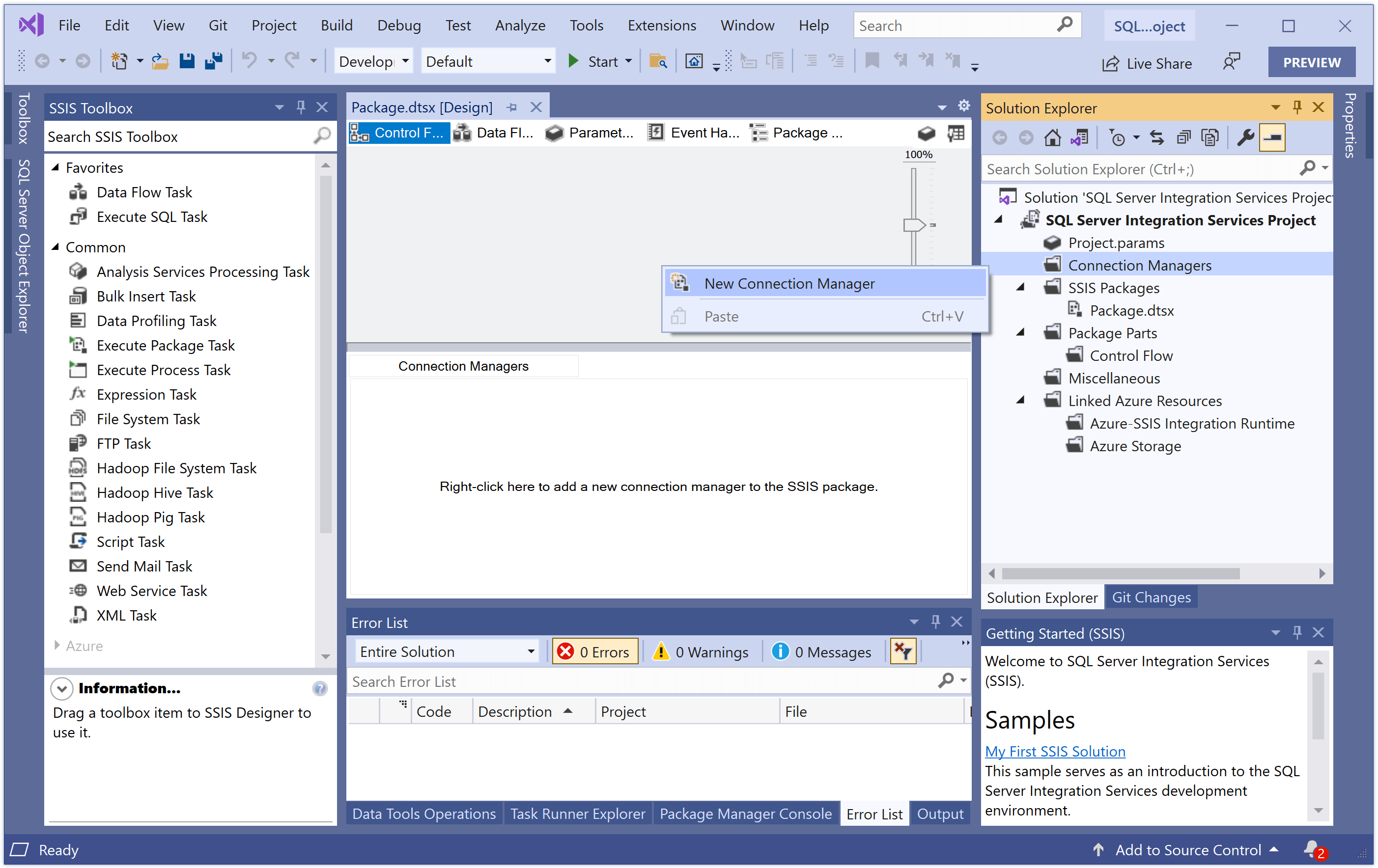 SSIS Configure Flat File ssis Tutorial