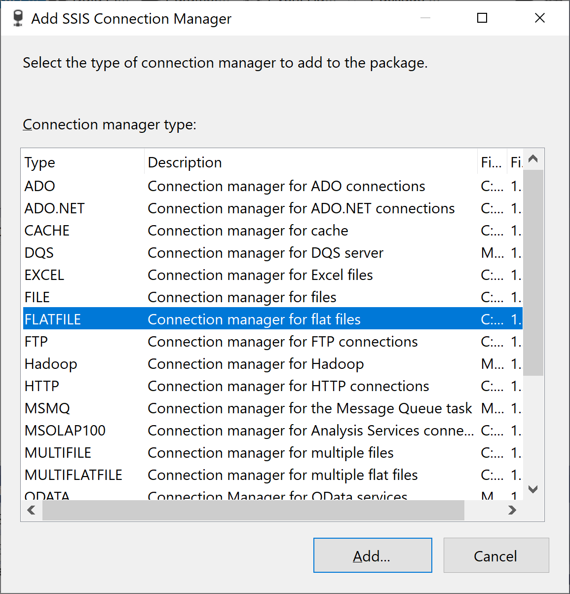 SSIS Configure Flat File ssis Tutorial