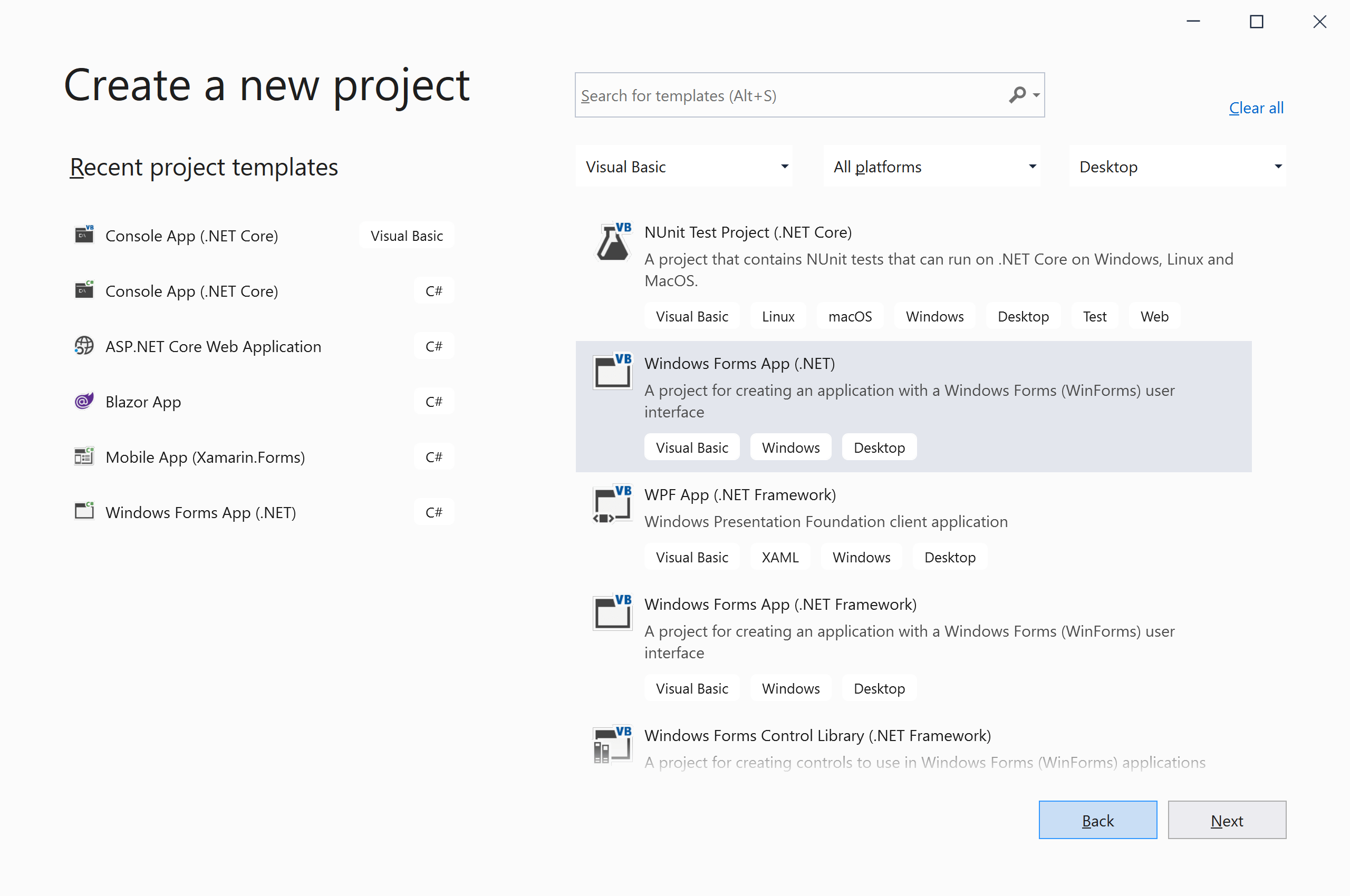 Windows Forms Application Tutorial