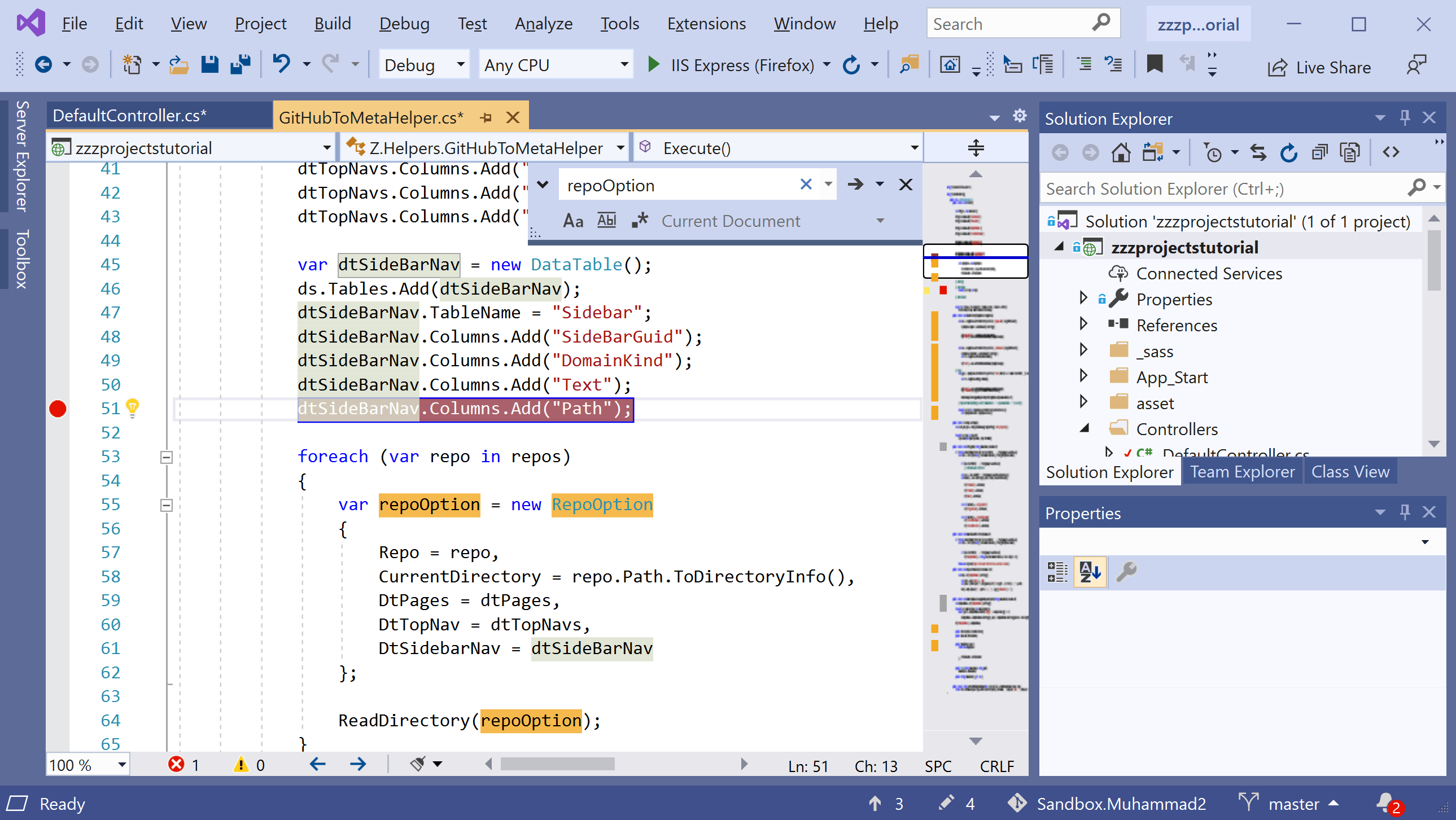 Visual Studio Customize Scroll Bar visualstudio Tutorial