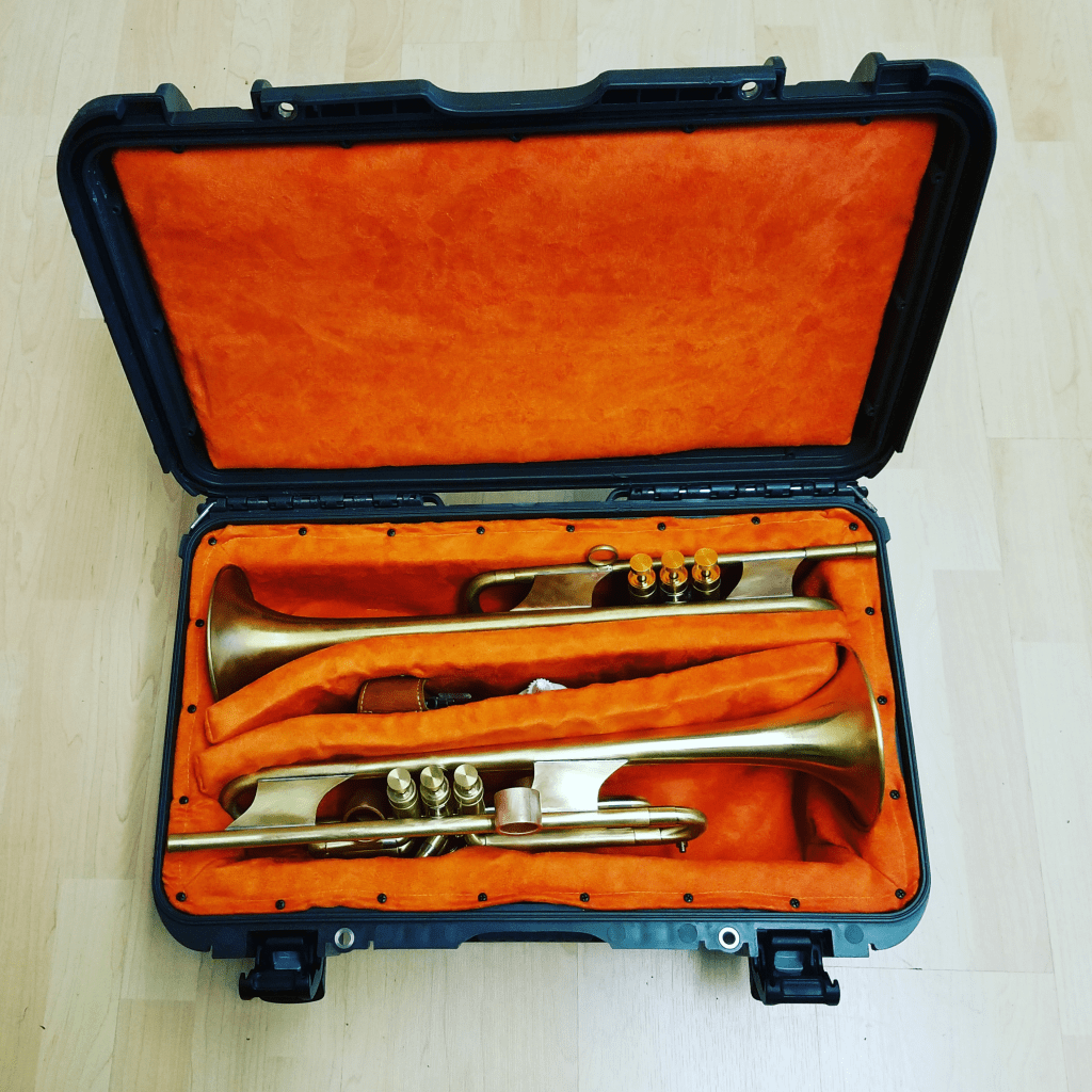 Protection Roller Case by RBT Raw Brass Trumpets
