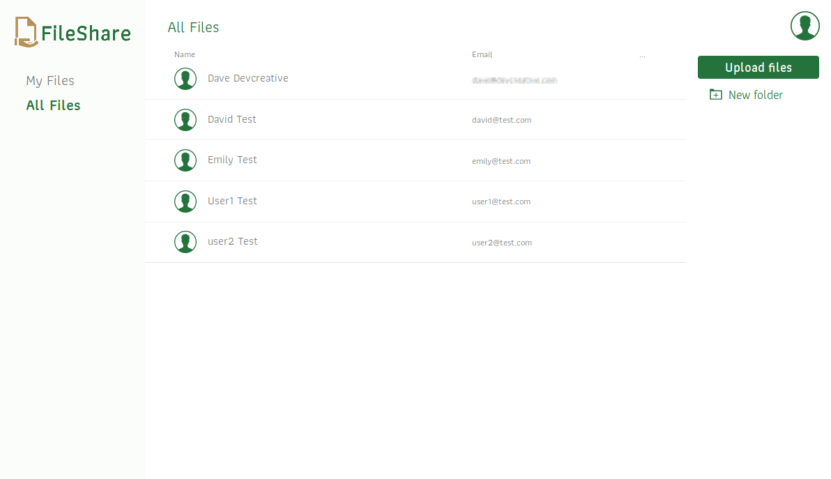 devcreative/fileshare Packagist