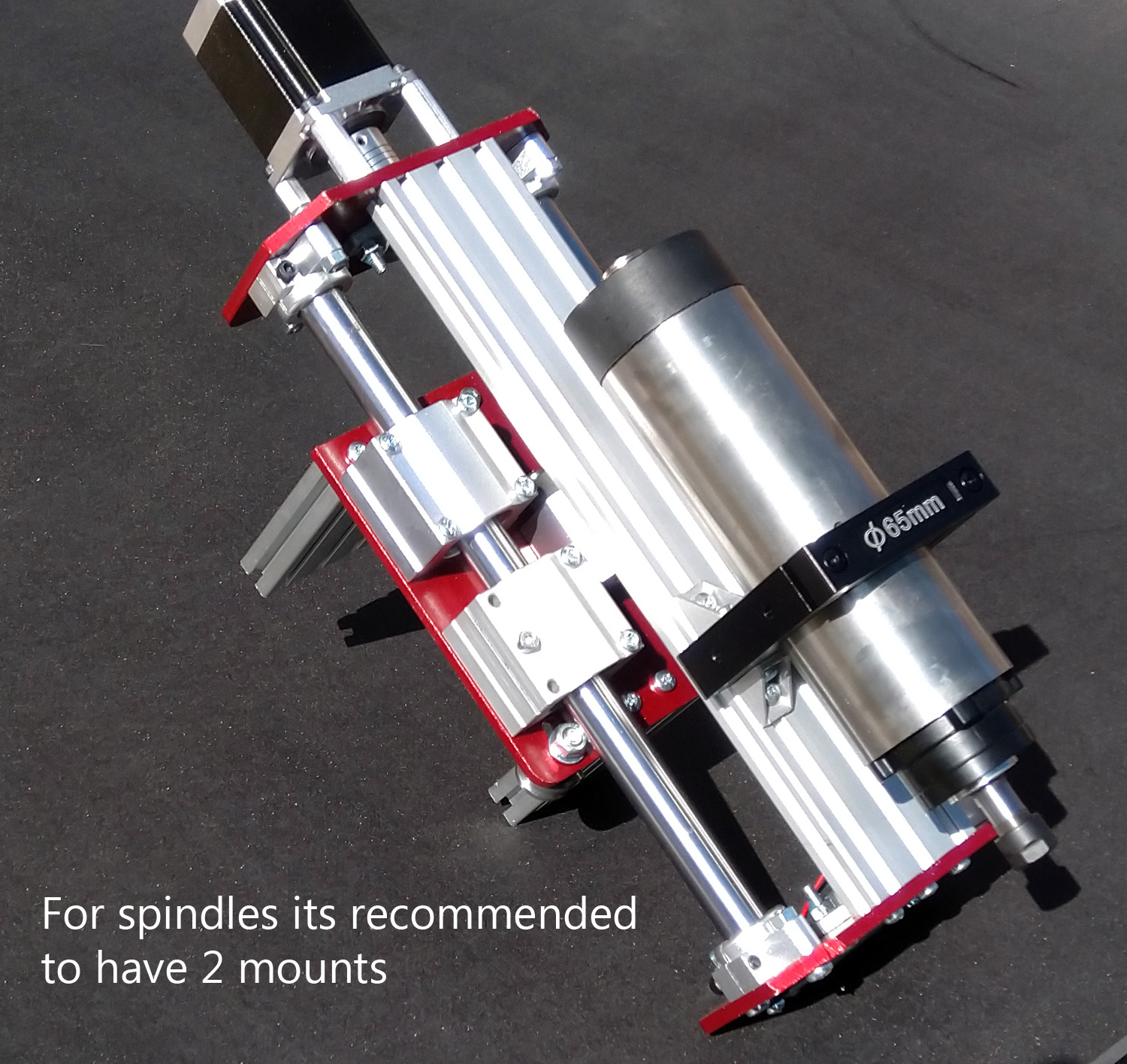 High quality spindle bracket diameter 65mm and 80mm Rawcnc DIY