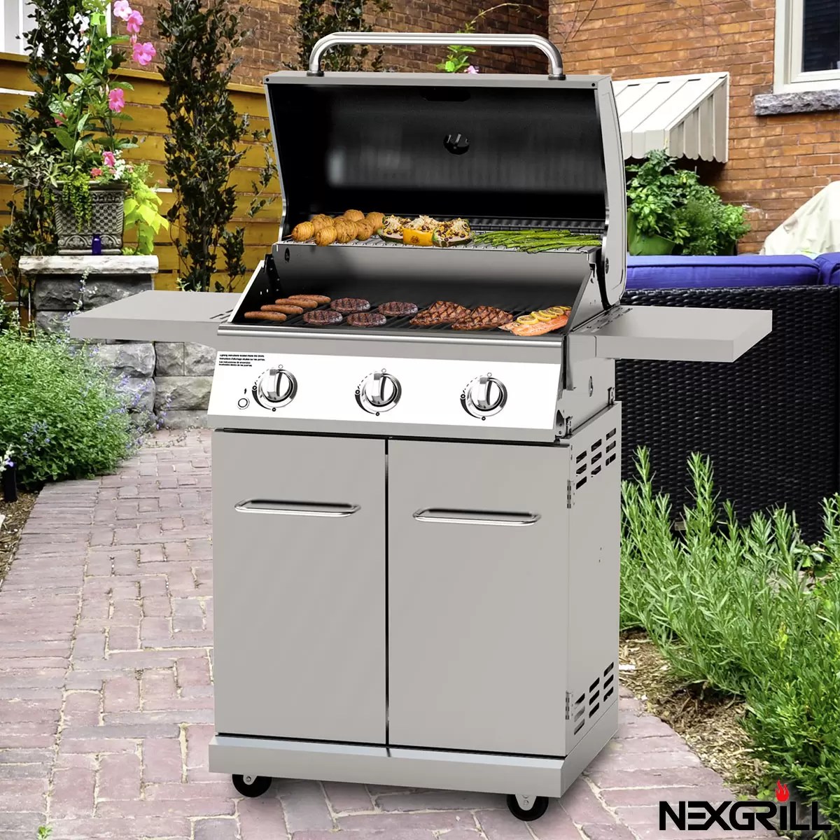Nexgrill 3 burner BBQ Raw Competitions