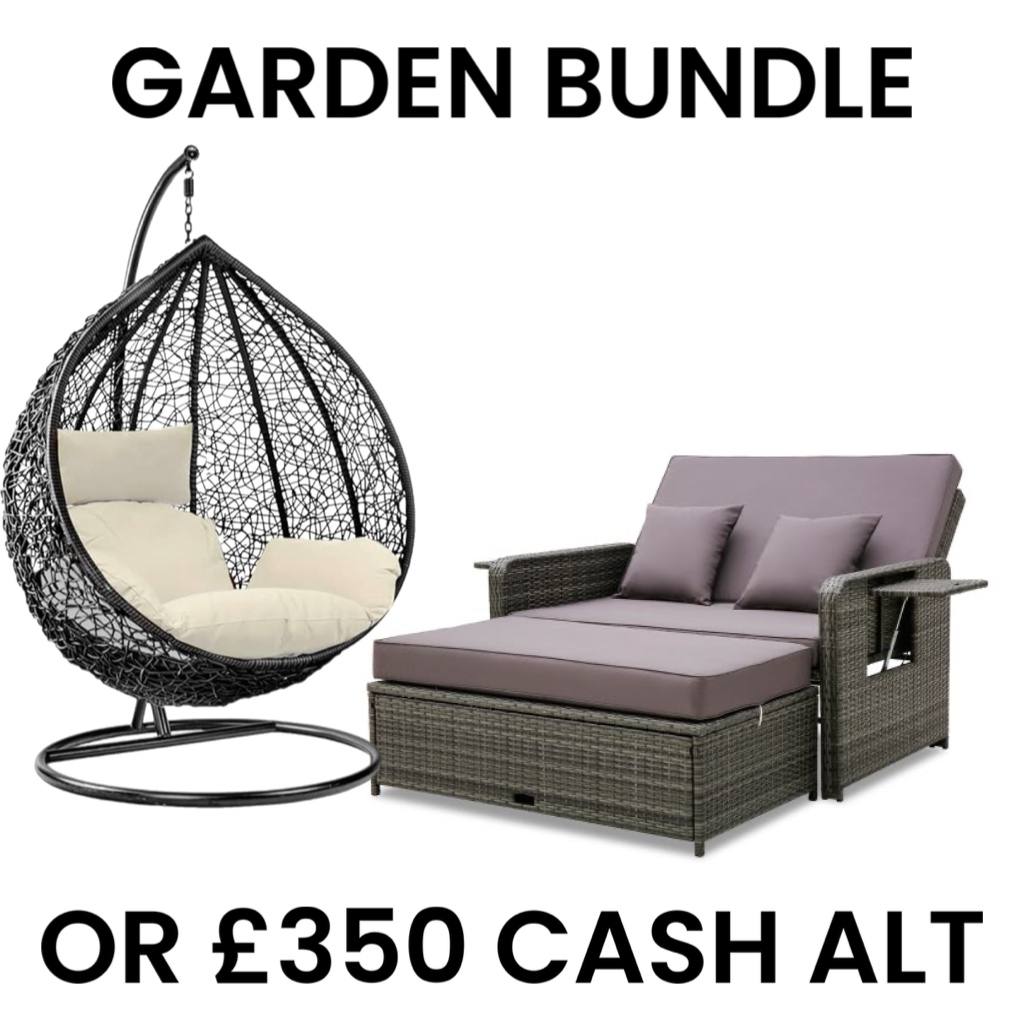 GARDEN FURNITURE SET OR £350 CASH Raw Competitions
