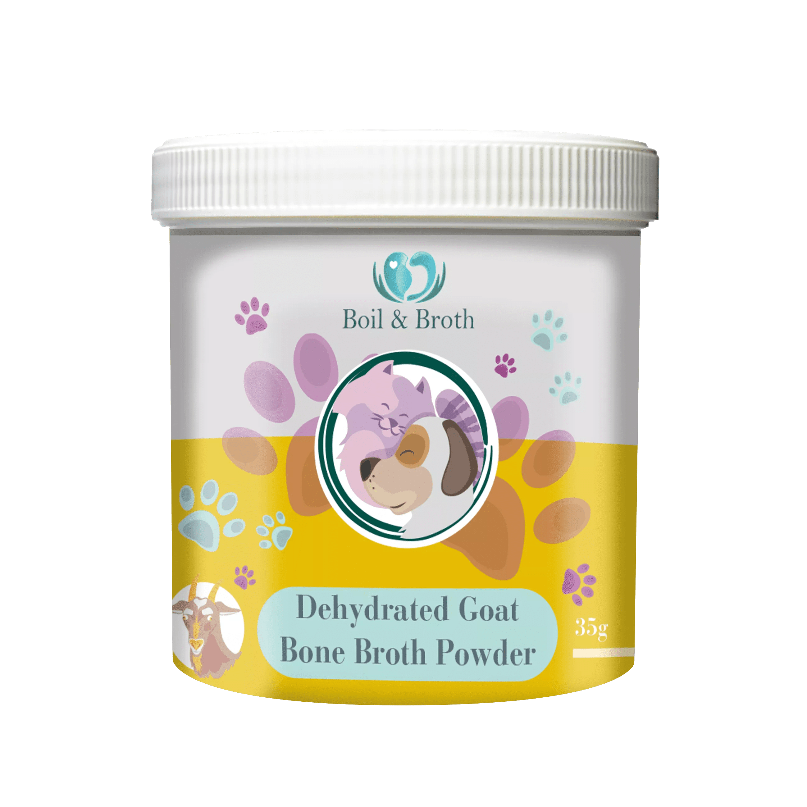 Goat Bone Broth Raw Dog Food Complete