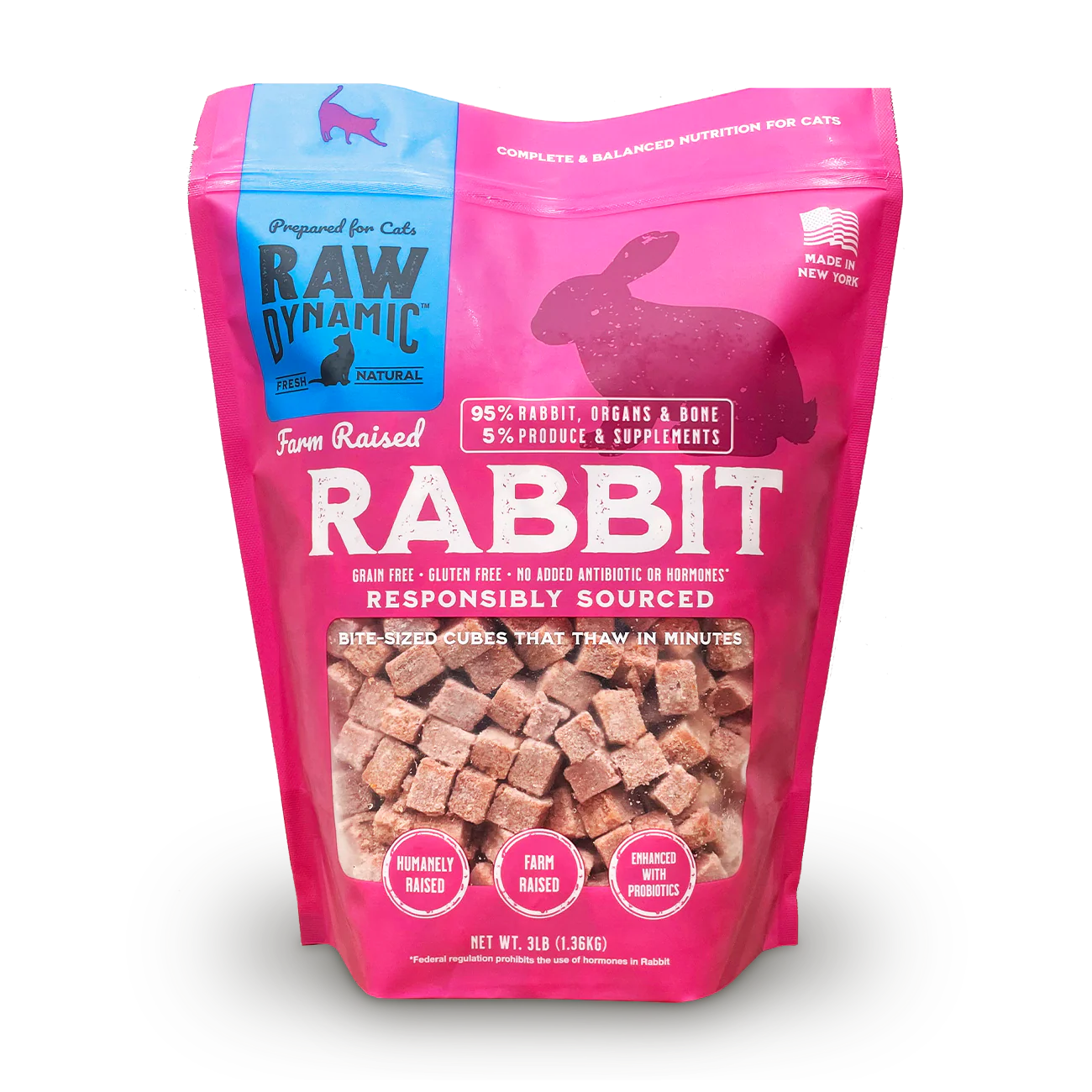 RABBIT FORMULA FOR CATS Raw Dynamic