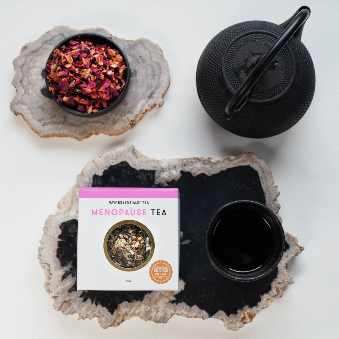 Menopause Tea Raw Essentials Tea