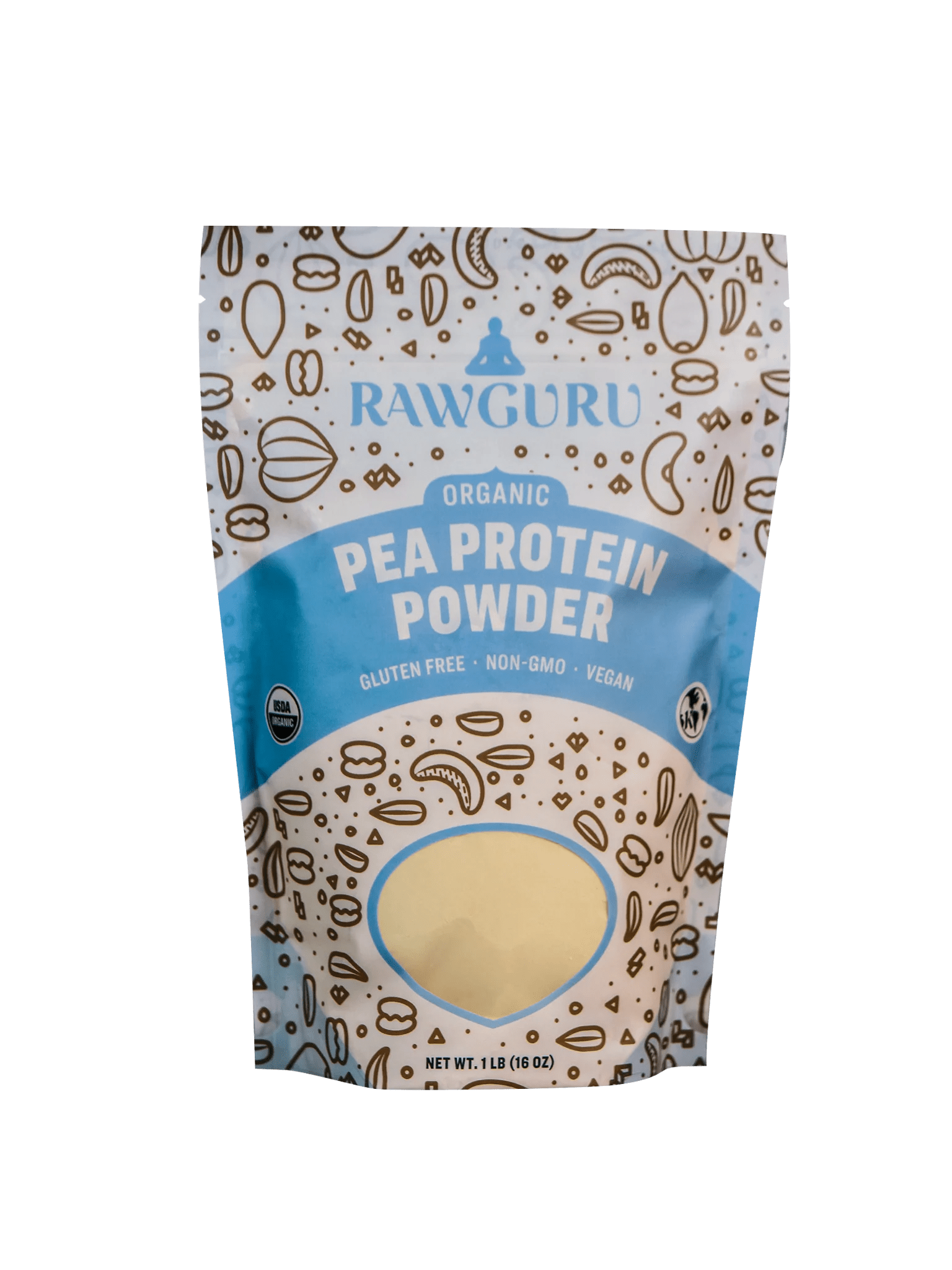 Organic Raw Pea Protein Powder 16oz