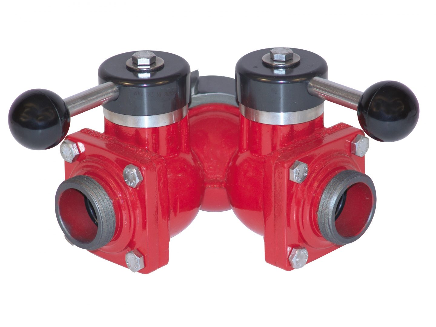 Leader Line Wye 1/4 Turn Ball ValveSelf Locking Rawhide Fire Hose