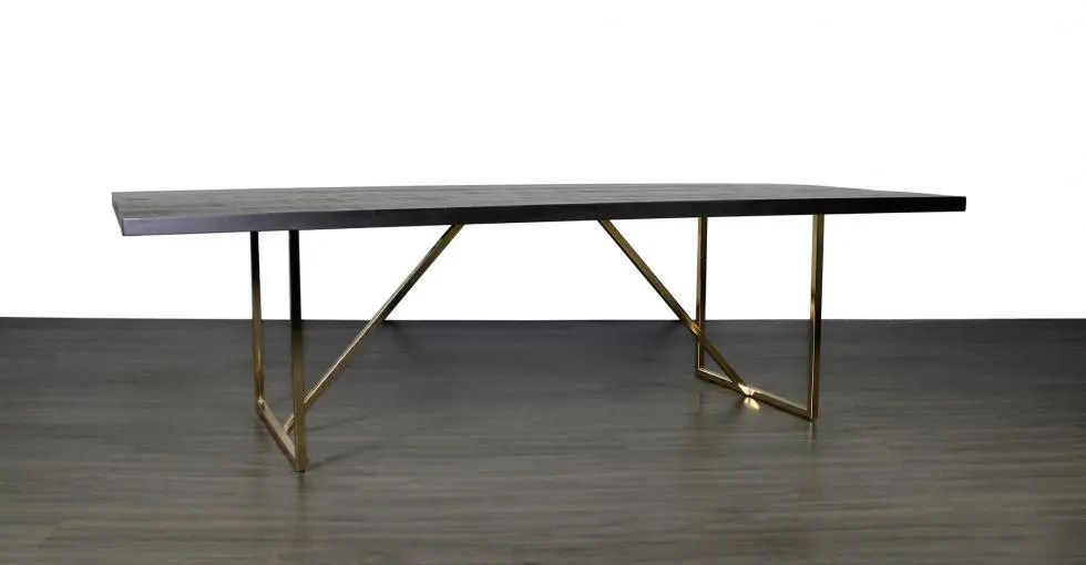 Bridge Dining Table Raw Home Furnishings by Rawhide
