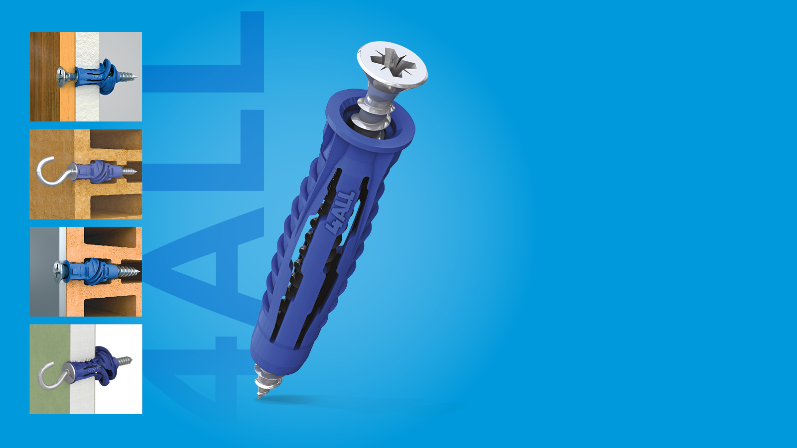 4ALL One plug, many tasks. Rawlplug United Kingdom