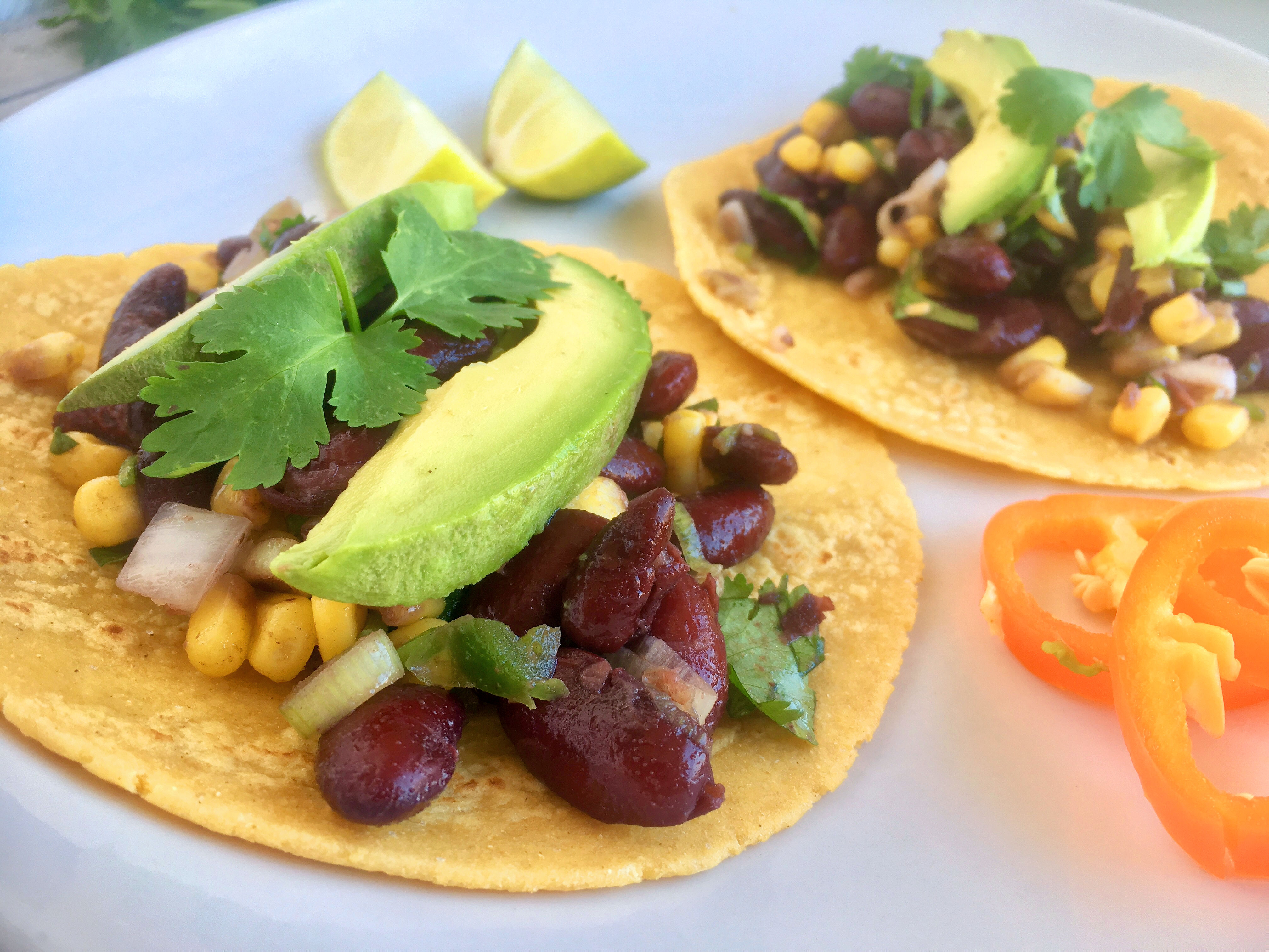 Kidney Bean Tacos Serene Earth Recipes