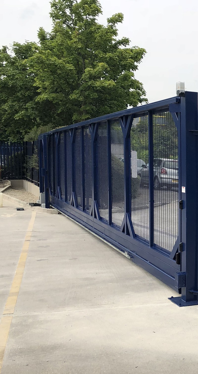 Commercial electric gates