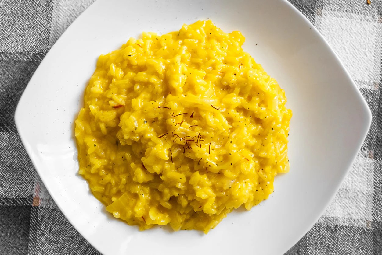 Lemon Saffron Risotto With Spring Vegetables RawSpiceBar