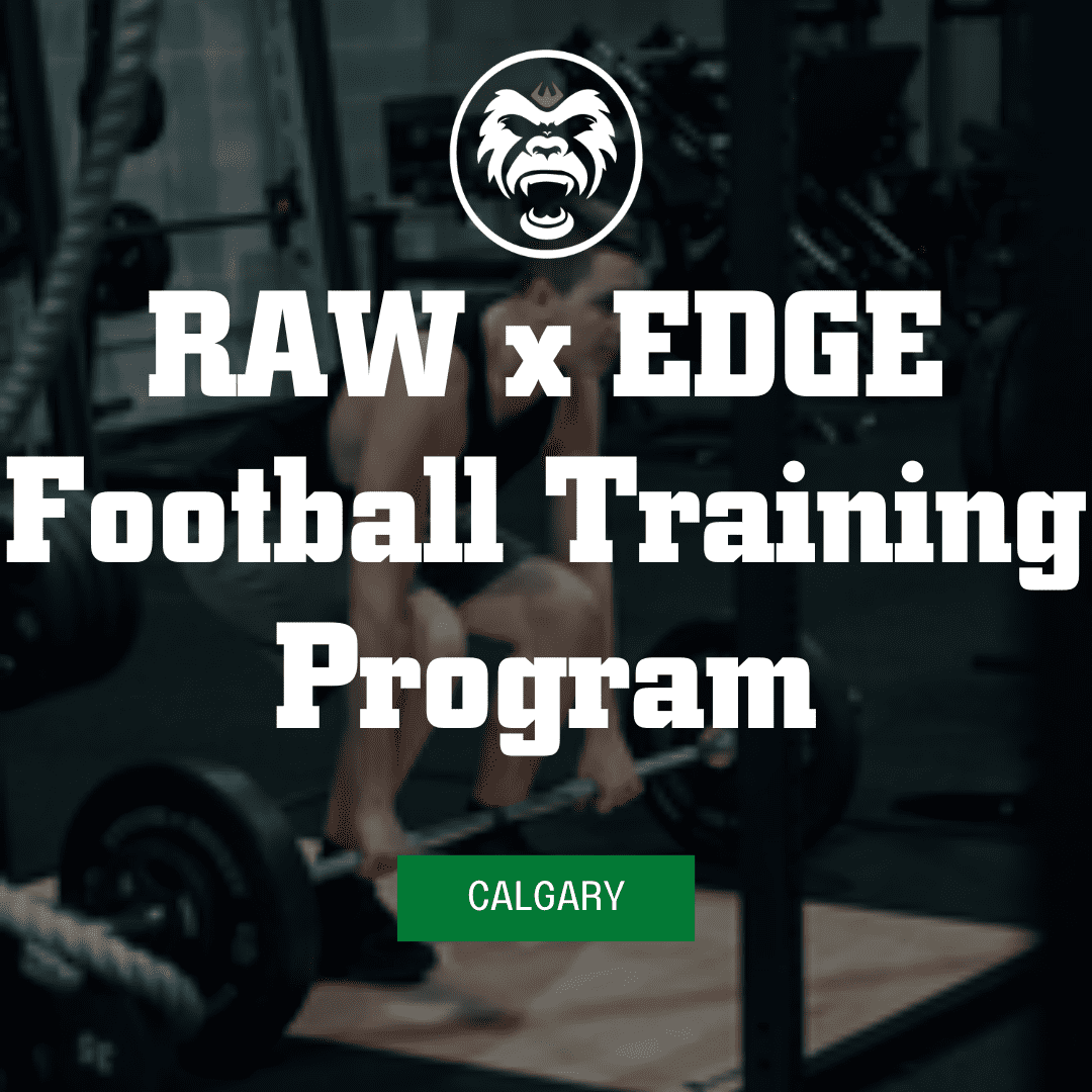RAW x Edge Football Training Program RAW Sports