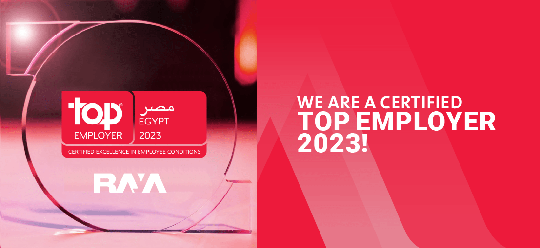 Raya is a Certified Top Employer 2023! RAYA CX