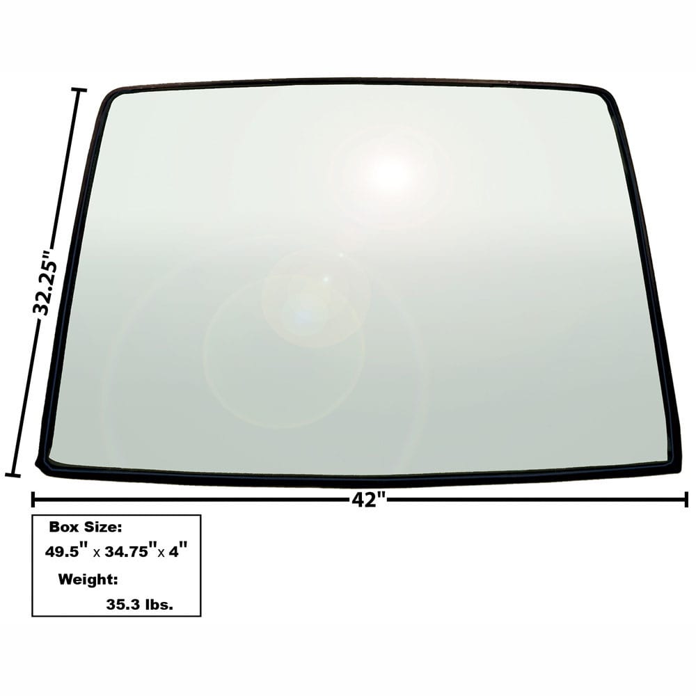 19671968 Ford Mustang Rear Window Glass Fastback