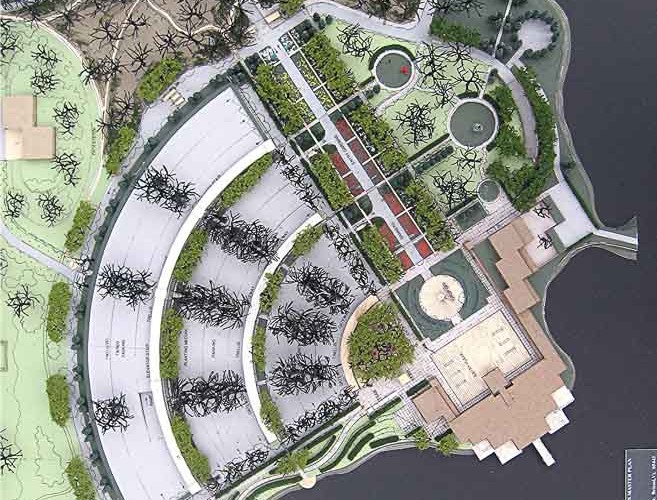 Chicago Botanic Garden Entry Campus Master Plan, Chicago, IL. 2008