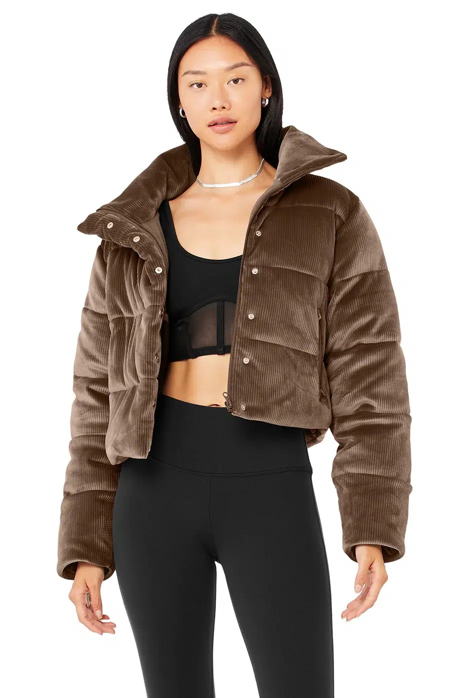 The 15 Best Brown Puffer Jackets For Women To Wear This Winter