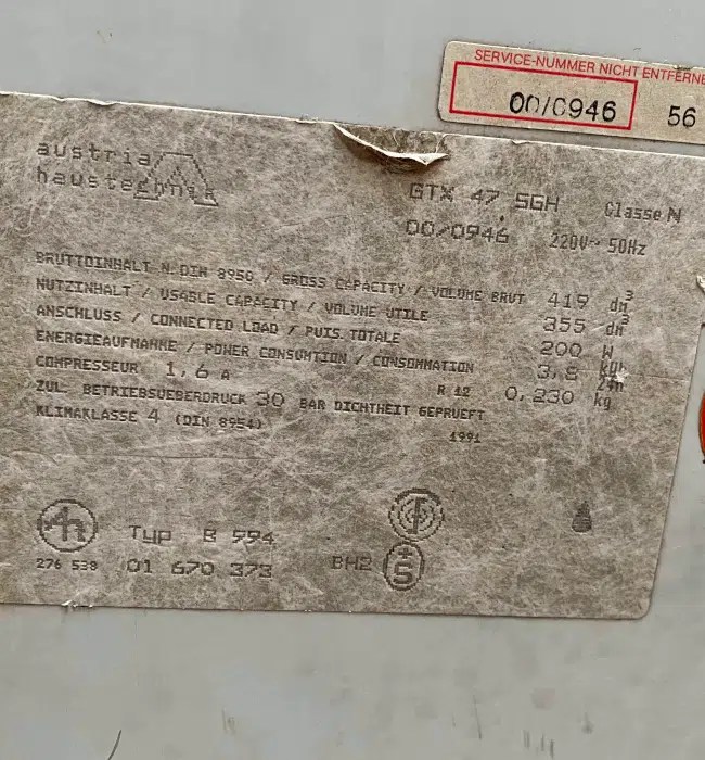 AHT GTX 47 SGH Commercial Chest Freezer for Sale REL