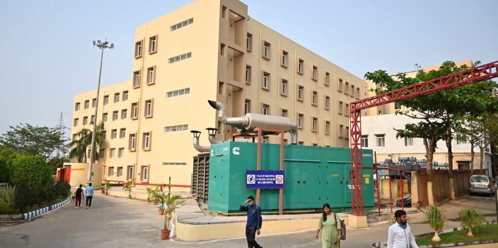 SUM Hospital Extension building (G+9), Campus3, S'O'A University