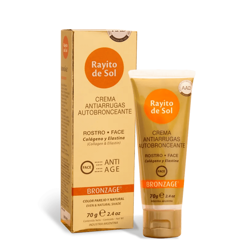 Crema Anti-Age Autobronceante Bronzage® - Rayito De Sol