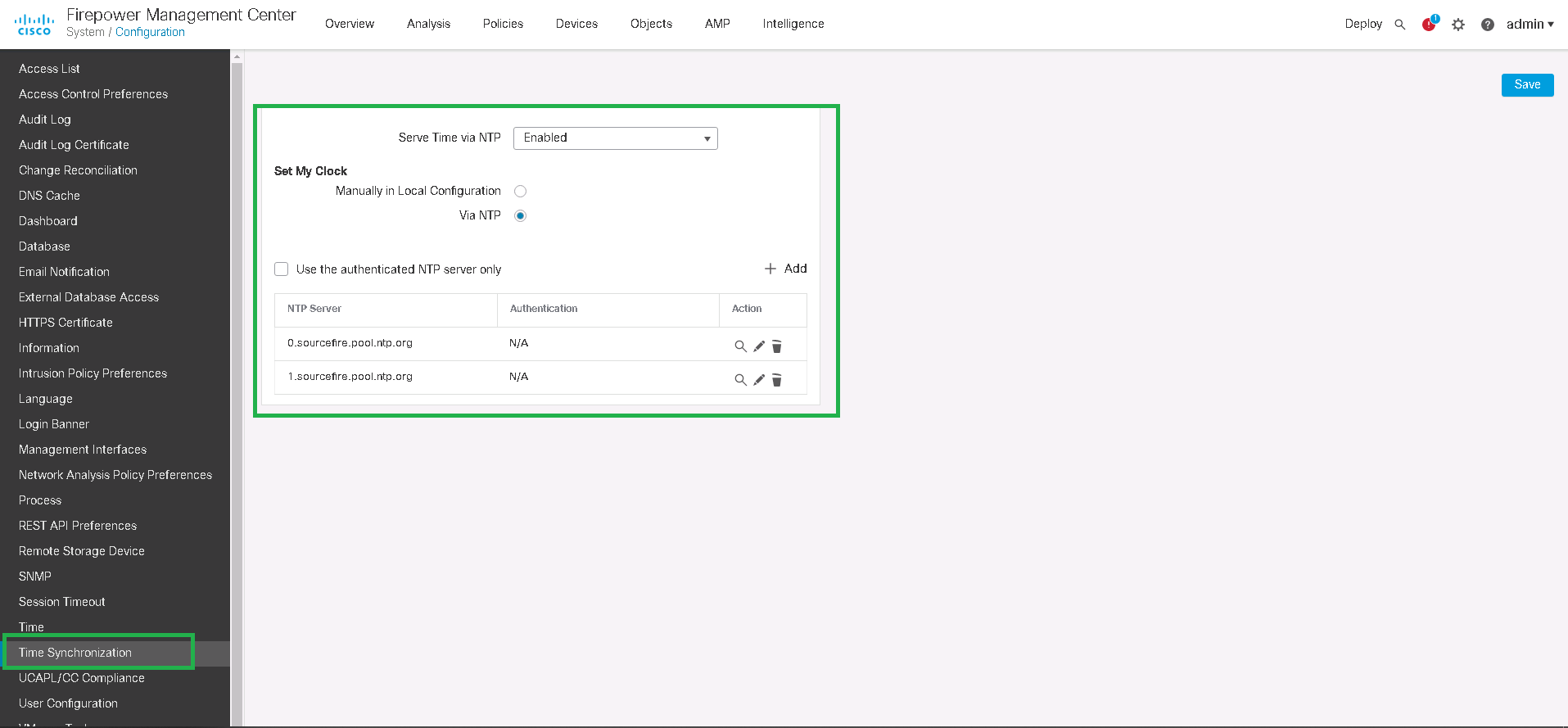 4. Cisco FTD Access Control Policy RAYKA