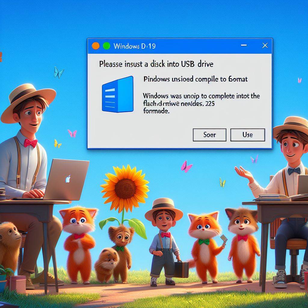 Fixing the problem of USB drive not being recognized and not working in