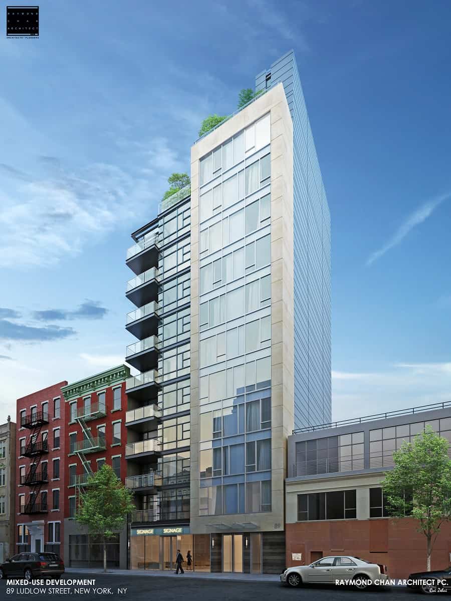 Mixeduse Development, Manhattan Raymond Chan