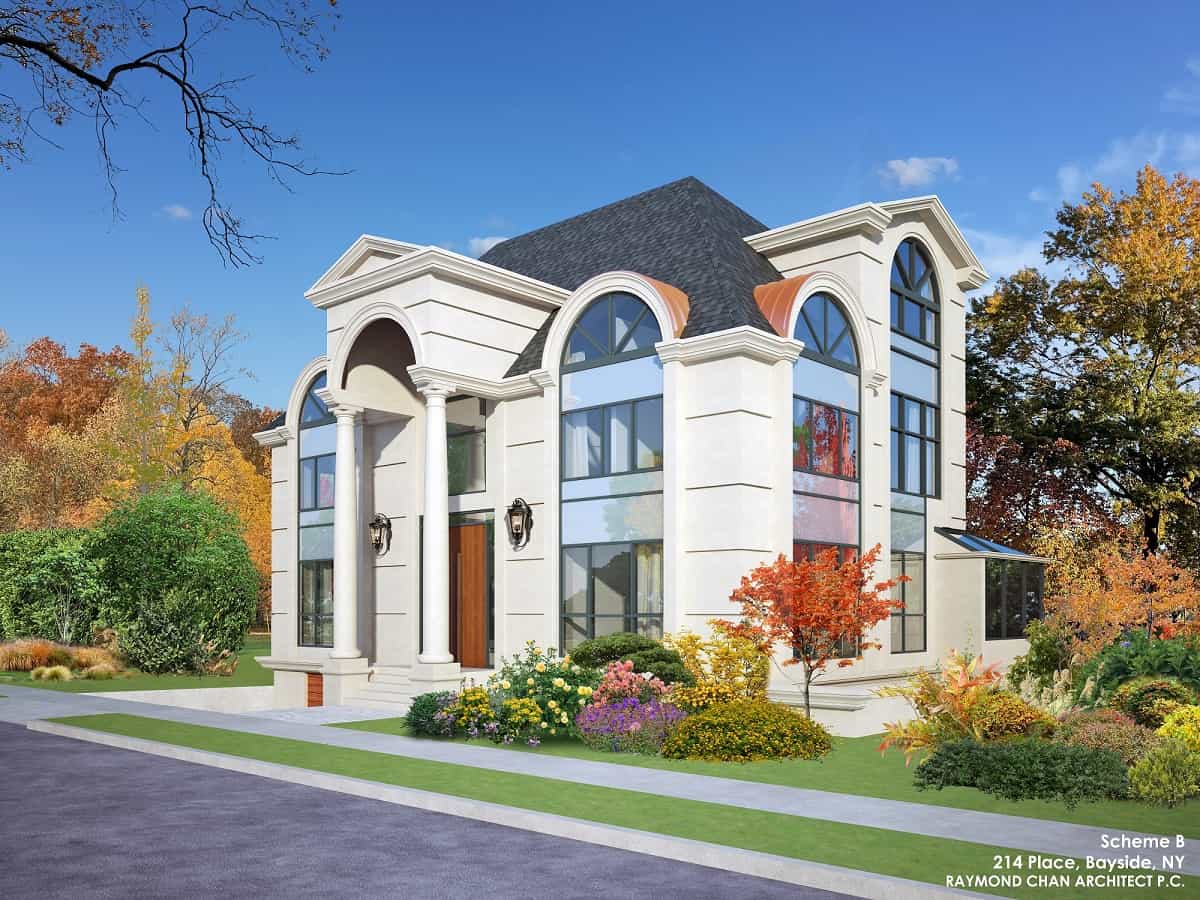 Residential Development in Bayside, Queens, NY Raymond Chan Architect