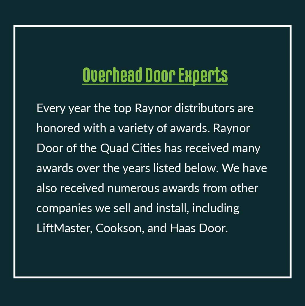 Contact Raynor Door Garage Door Sales & Repair Davenport IA
