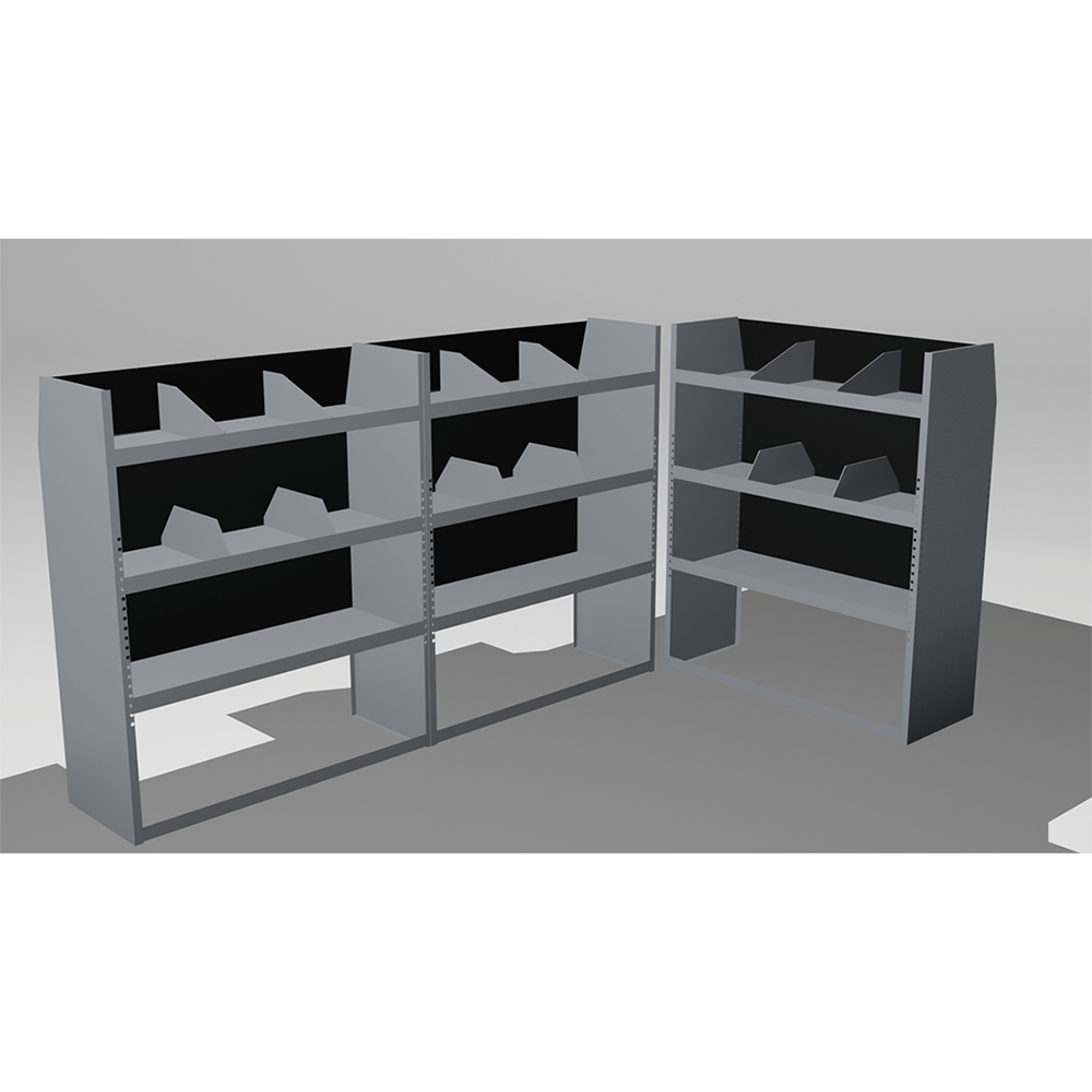 Van Shelving Basic package for Ford Econoline