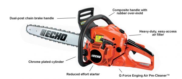ECHO CS-490 50.2cc Chain saw – Ray's Small Engines