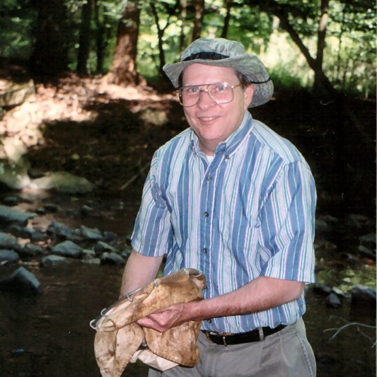 Dr. Winstead's larger photo at stream 2005