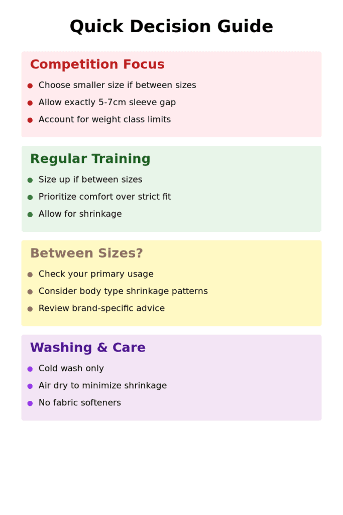 Ultimate BJJ Gi Size Charts [2024]: Perfect Fit Guide for All Brands