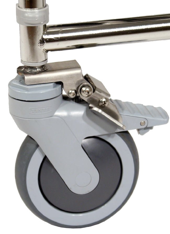 Directional Caster Lock (Option) [Z673] Mobile Shower Commode Chairs Raz Design Inc.