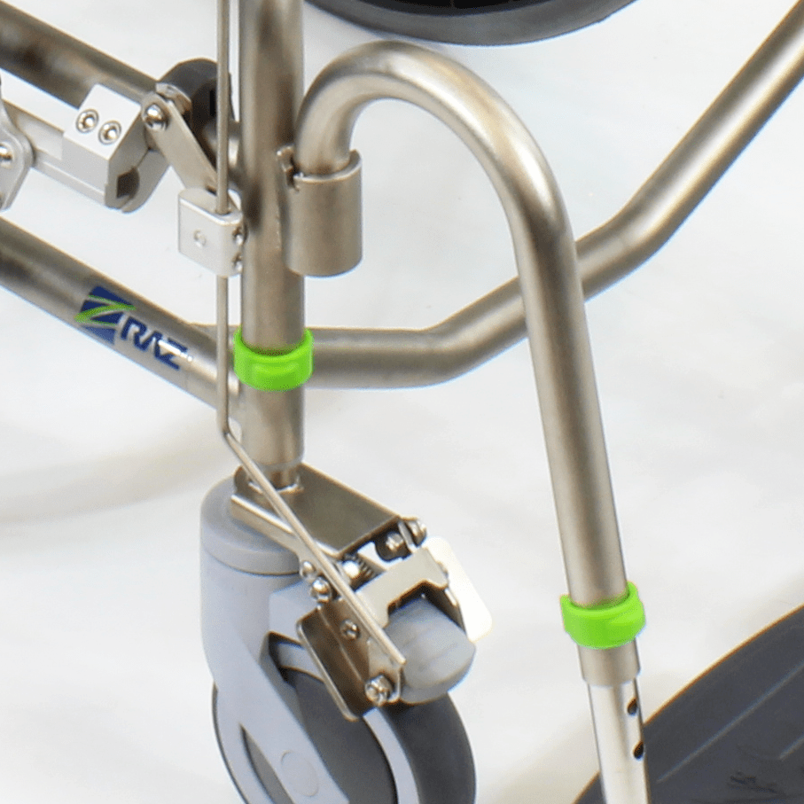 Raz Design Accessories Gallery Mobile Shower Commode Chairs and Tub