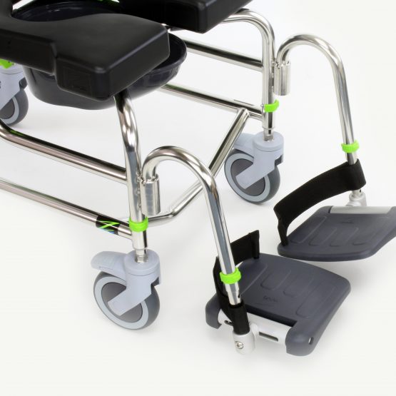 Raz Design Accessories Gallery Mobile Shower Commode Chairs and Tub