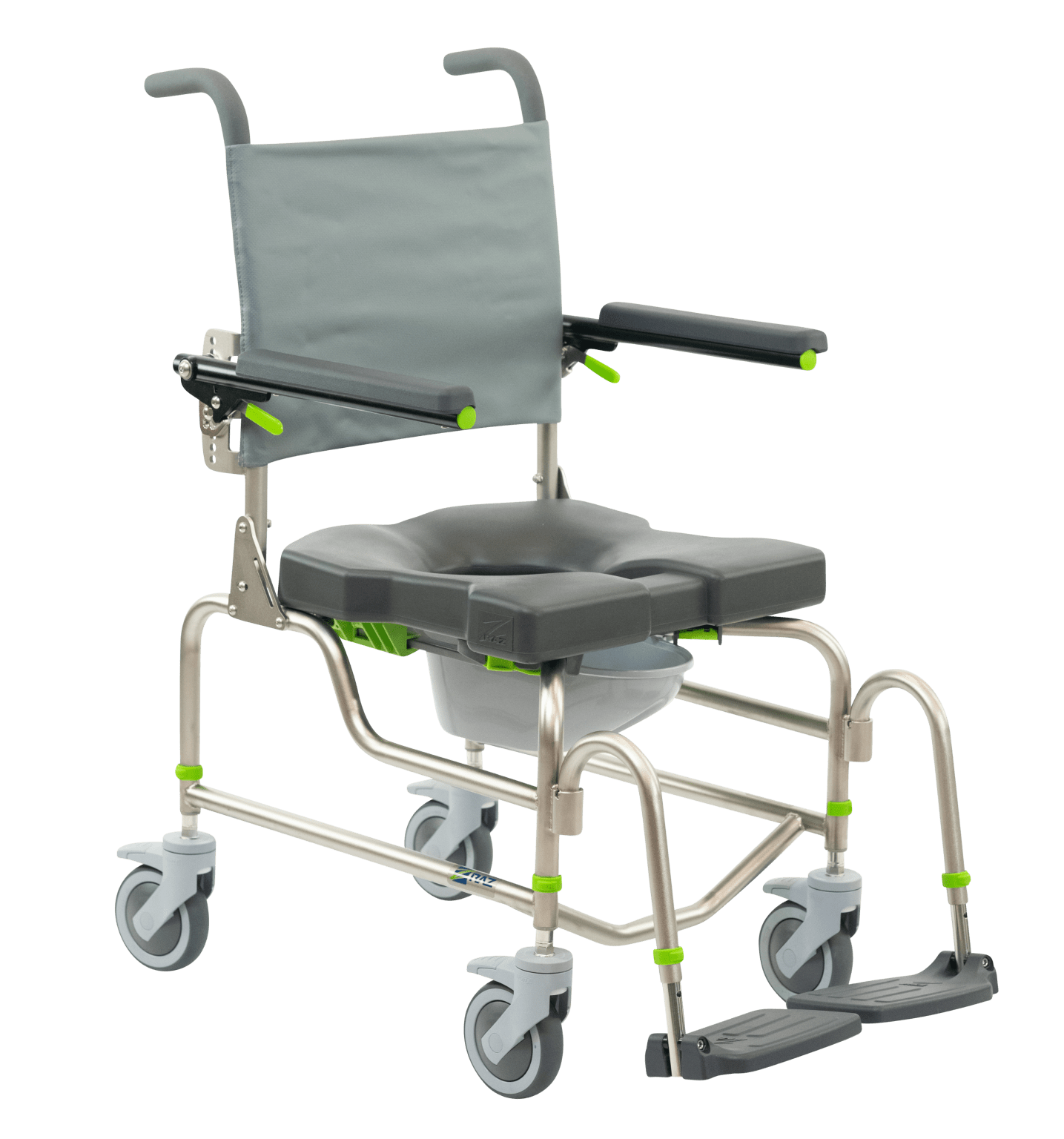 RAZ Mobile Shower Commode Chairs Mobile Shower Commode Chairs and Tub Sliders Raz Design Inc.