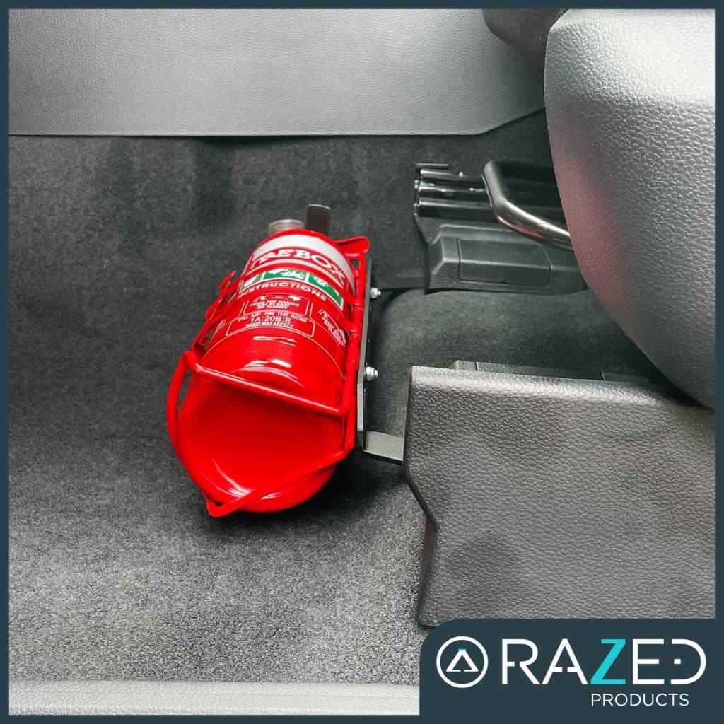 Ford Ranger / Everest Next Gen Fire Extinguisher Bracket Razed Products