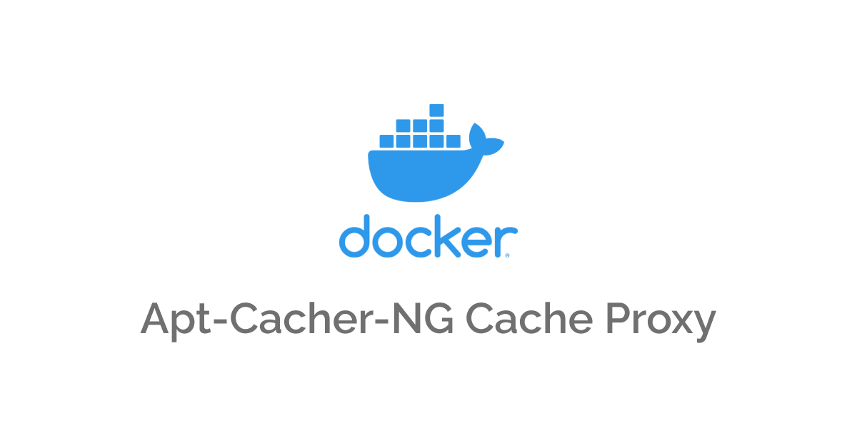 Build and Run AptCacherNG Proxy in a Docker Container