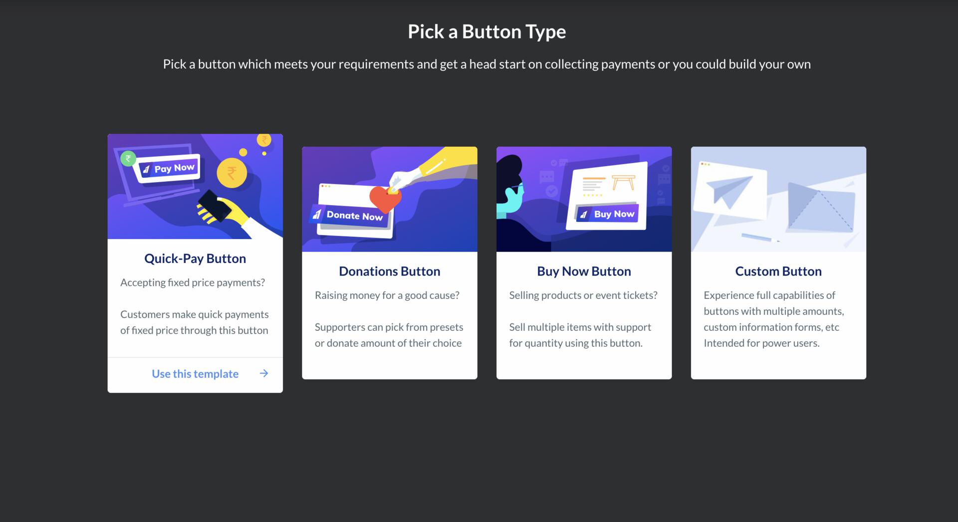 Quick Pay Button Razorpay Docs