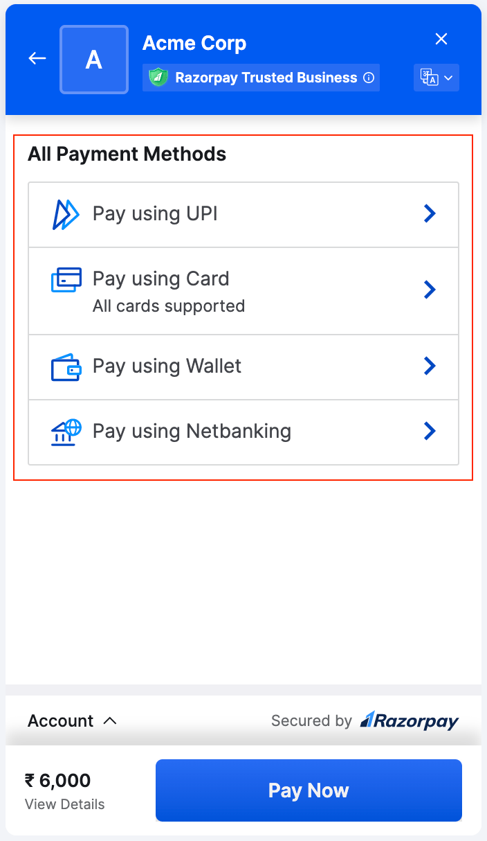 Sample Codes Sample Codes