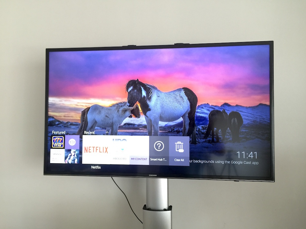 Google Chromecast 2 vs Samsung Smart TV razvanbb