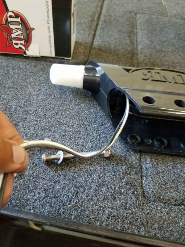 Russell Marine Power Pole Blade Anchor Light Installation by Charles