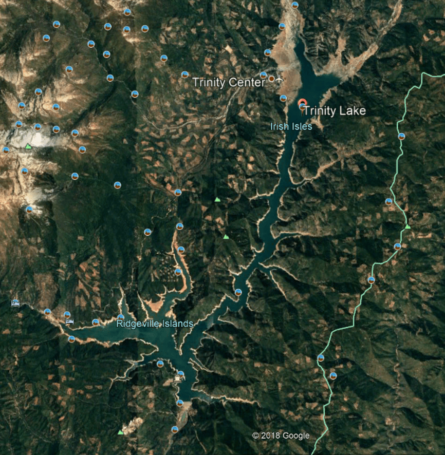 Trinity Lake Fishing Report 8/1/198/3/19 by Ryan Hall RB Bass Fishing