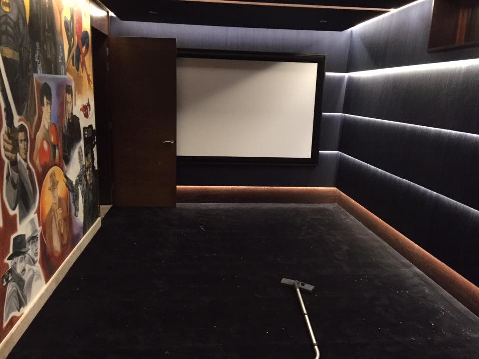 Cinema Room RB Flooring