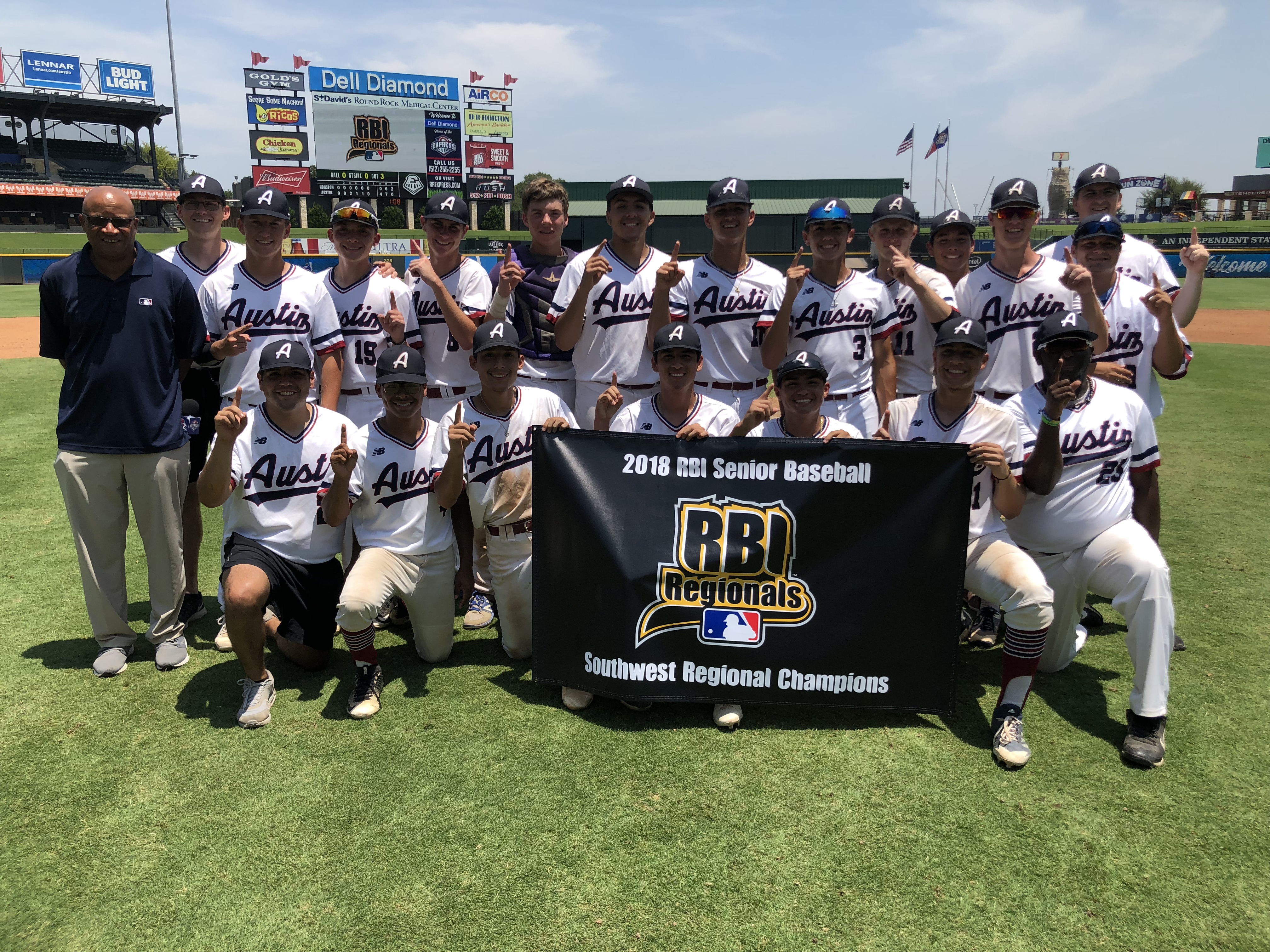 Austin’s MLB Reviving Baseball In InnerCities 18U Team Wins Bid to RBI World Series in