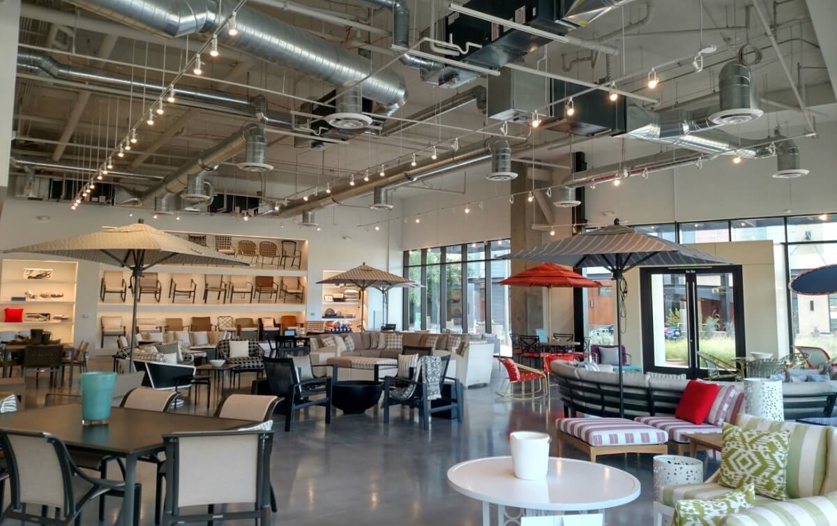 Brown Jordan Retail Showroom Construction in Scottsdale, AZ RBI